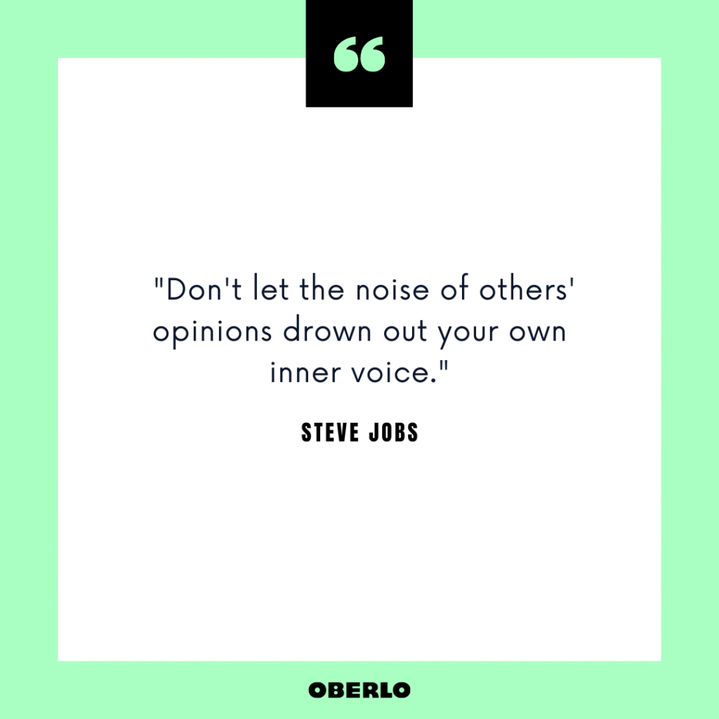 Entrepreneurial Mindset: Steve Jobs Quote