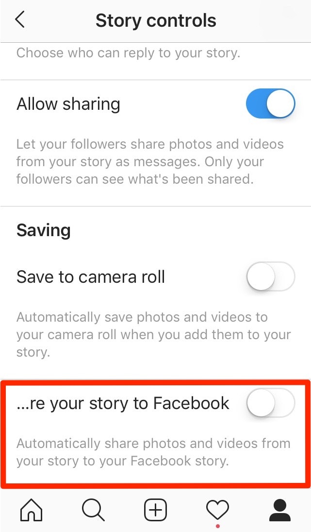 Share Your Instagram Story to Facebook