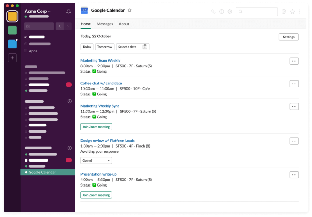 Slack team collaboration for marketing agencies